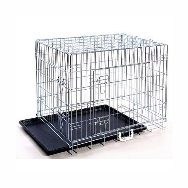 Metal Dog Cage with ABS Tray for Sale