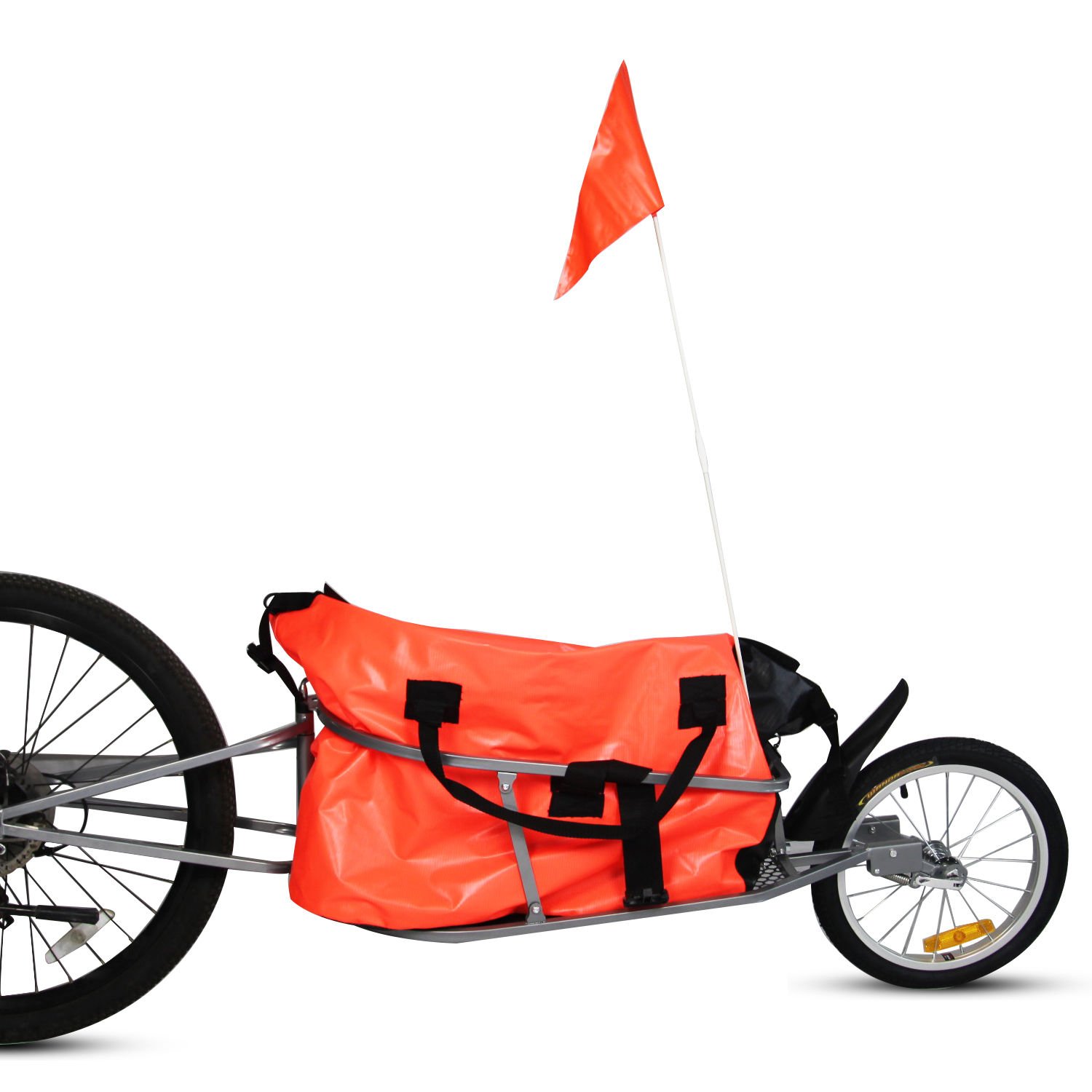 single wheel bike trailer
