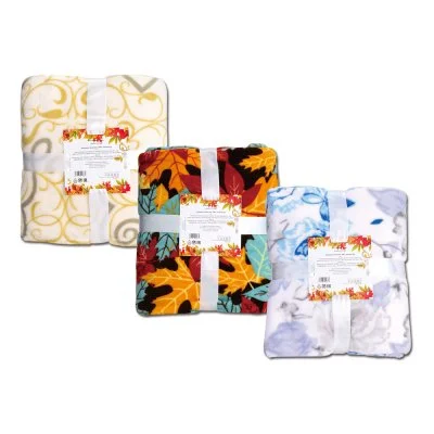 Coral Blanket with Printing