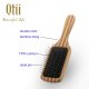 Bamboo Paddle Hair Brush with Wire Pin 4- material