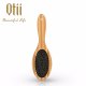 Oval Bamboo Brush with Wooden  9204B-3