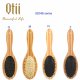 Oval Bamboo Brush with Wooden Pin 9204B-1
