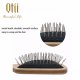 Paddle Detangling Wooden Hair Brush with Wire Pin  G-4