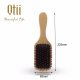 Paddle Wooden Hair Brush with Nylon Pin  2-size