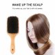 Wooden Hair Brush with Boar Bristle 8586M-Z-6