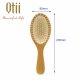 Oval Shape Wooden Hair Brush 9205W-2