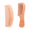 Natural Peach Wood Hair Comb with Handle MB-016-4