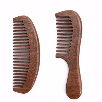 Sandalwood Handmade Hair Comb MB-026 group