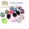 Egg Shape Soft Styling Hair Brush with Printing or Plating FHB-008P-1