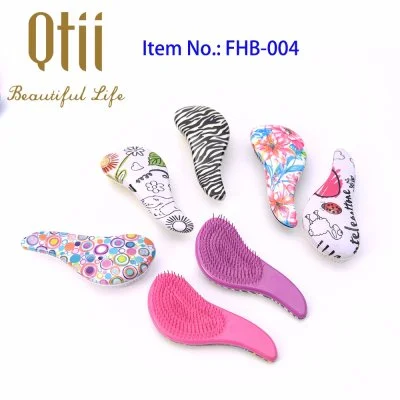 Mini Detangling Brush with Printing in Size 15x5.5cm