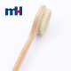 Natural Boar Bristles Wood Long Handle Bath Brush, Body Brush for Wet or Dry Brushing-4