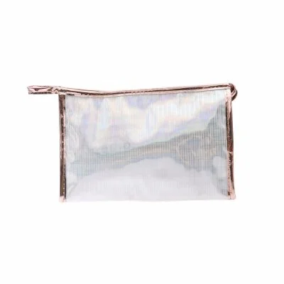 PU Cosmetic Bag Portable Simple Large-capacity  Woman Makeup Bag