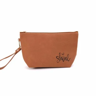 Waterproof PU Cosmetic Bag Portable Travelling Makeup Bag