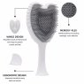 Angle's Wings Shape Detangling Hair Brush HBS-065-4