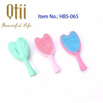 Angle's Wings Shape Detangling Hair Brush in  Small Size 15.2x7.3cm and Big Size 19x8.5cm