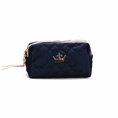 Soft Velvet Cosmetic Bag Female Travel Make Up Pouch Wash bag