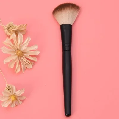Wooden Handle Big Blush Contour Blending Makeup Cosmetic Brush