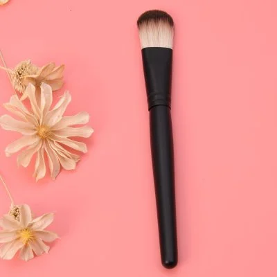 Wooden Handle Foundation Face Mask Makeup Cosmetic Brush