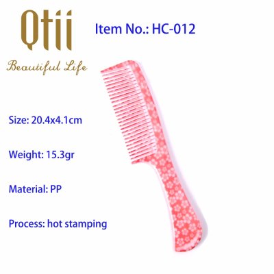 Afford Styling Hair Comb with Printing HC-012