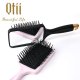 Fashion Air Cushion Paddle Shape Hair Brush Back Side with Mirror Bottom For All Hair Types 524-234-3