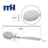 Matte Plastic Long Handle Shower Bath Scrubber, Body Back Massager, Bath Brush 37.57.3cm-6