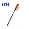 Natural Bristles Double Side Shower Brush with Long Handle for Back Scrubber, Wooden Massage Brush-3