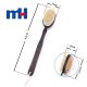 Natural Bristles Double Side Shower Brush with Long Handle for Back Scrubber, Wooden Massage Brush-1-