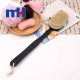 Natural Bristles Shower Brush with Long Handle for Back Scrubber, Brown Wooden Bath Body Brush, 428cm-