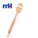 Natural Bristles Shower Brush with Long Handle for Back Scrubber, Wooden Massager Brush, 427cm-2