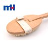 Natural Bristles Shower Brush with Long Handle for Back Scrubber, Wooden Massager Brush, 427cm-4