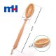 Natural Bristles Shower Brush with Long Handle for Back Scrubber, Wooden Massager Brush, 427cm-5