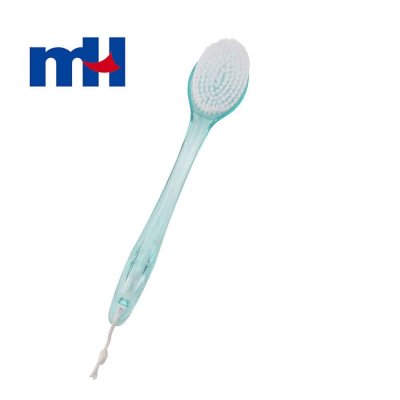 Plastic Long Handle Shower Bath Scrubber, Body Back Massager, Bath Brush 37.57.3cm-2