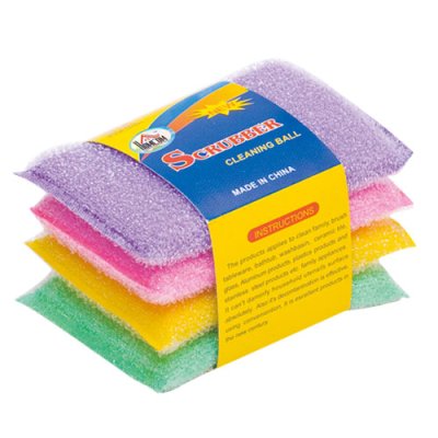 4pcs Kitchen Scrubber Pad